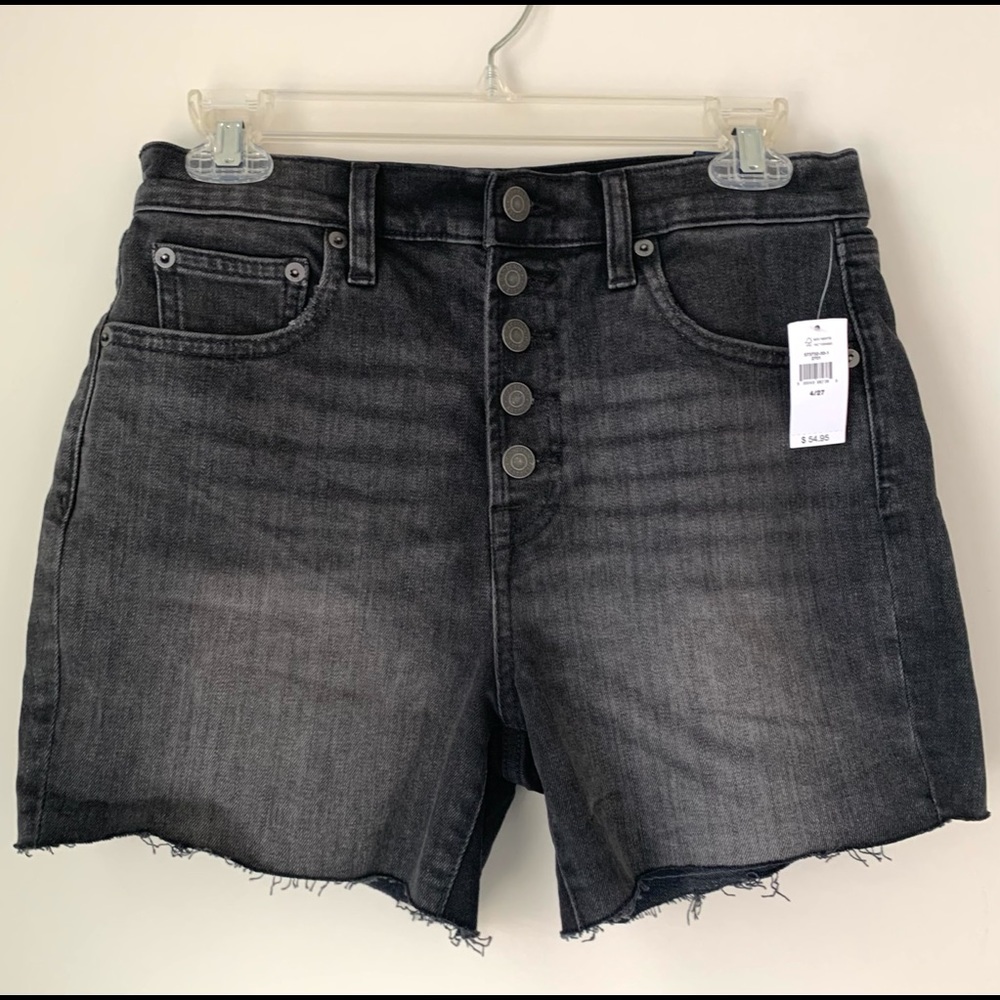 High Waisted Denim Shorts